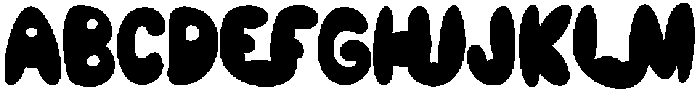 Teenage Luck otf (400) Font UPPERCASE