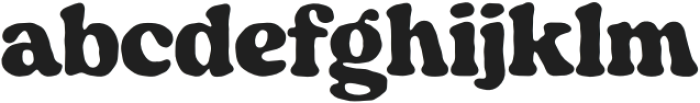 Teengoek Regular otf (400) Font LOWERCASE