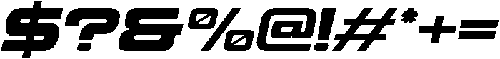 Teislow Italic otf (400) Font OTHER CHARS