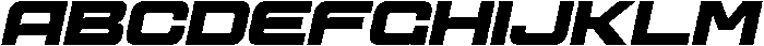 Teislow Italic otf (400) Font UPPERCASE