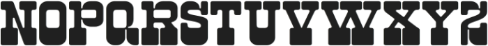 Tekila Regular otf (400) Font UPPERCASE