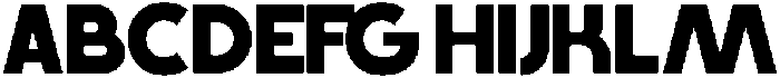 Telcian Bold ttf (700) Font UPPERCASE