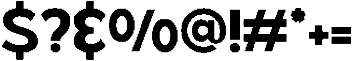 Telcian Semi Bold ttf (600) Font OTHER CHARS