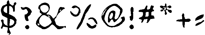 Telegdi Old Style otf (400) Font OTHER CHARS