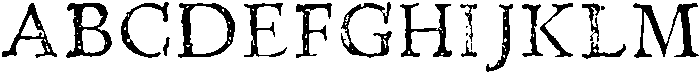 Telegdi Old Style otf (400) Font UPPERCASE