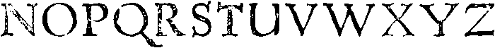 Telegdi Old Style otf (400) Font UPPERCASE