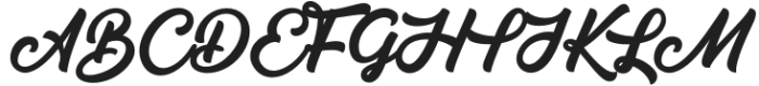 TelfordTown-Regular otf (400) Font UPPERCASE