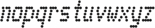 Telidon Condensed Bold Italic otf (700) Font LOWERCASE