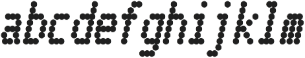 Telidon Condensed Heavy Italic otf (800) Font LOWERCASE