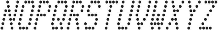 Telidon Condensed Italic otf (400) Font UPPERCASE