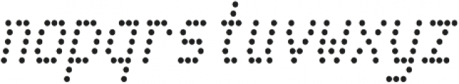 Telidon Condensed Italic otf (400) Font LOWERCASE