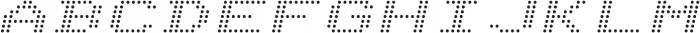 Telidon Expanded Italic otf (400) Font UPPERCASE