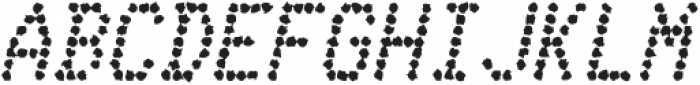 Telidon Ink Bold Italic otf (700) Font UPPERCASE
