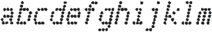 Telidon Ink Bold Italic otf (700) Font LOWERCASE