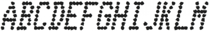 Telidon Ink Condensed Bold Italic otf (700) Font UPPERCASE
