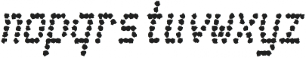 Telidon Ink Condensed Bold Italic otf (700) Font LOWERCASE
