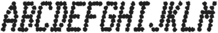 Telidon Ink Condensed Heavy Italic otf (800) Font UPPERCASE
