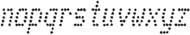 Telidon Ink Condensed Italic otf (400) Font LOWERCASE