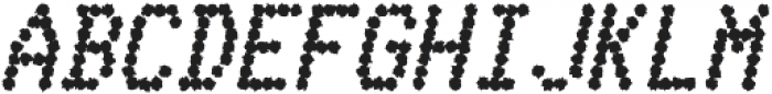 Telidon Ink Heavy Italic otf (800) Font UPPERCASE