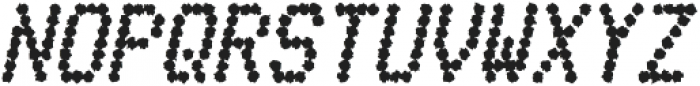 Telidon Ink Heavy Italic otf (800) Font UPPERCASE
