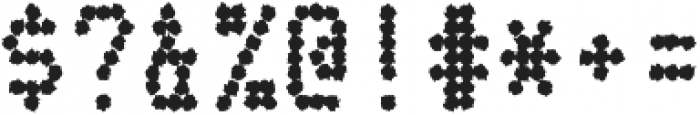 Telidon Ink Heavy otf (800) Font OTHER CHARS