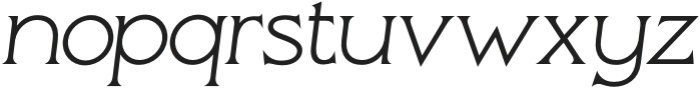 Temet Nosce Light Italic otf (300) Font LOWERCASE