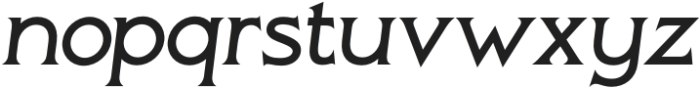 TemetNosce-BoldItalic otf (700) Font LOWERCASE