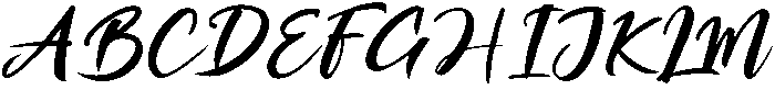 Tempe! otf (400) Font UPPERCASE