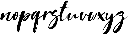 Tempe! otf (400) Font LOWERCASE