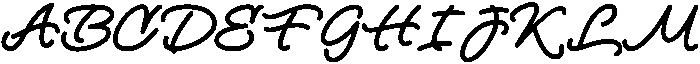 Tender Blossom otf (400) Font UPPERCASE