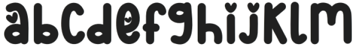 Tender Guardian Regular otf (400) Font LOWERCASE