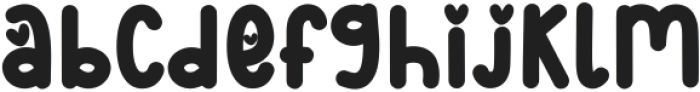 Tender Guardian Regular ttf (400) Font LOWERCASE