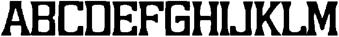 Tension Curve Regular otf (400) Font UPPERCASE