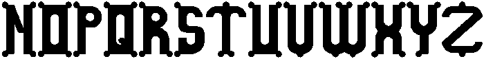 Tequila Regular otf (400) Font UPPERCASE