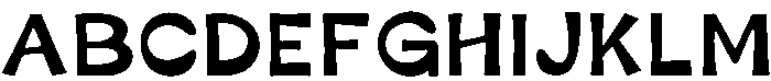 Tequila Regular otf (400) Font UPPERCASE