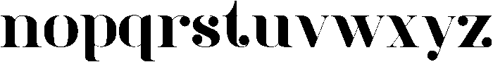 Tequila Regular otf (400) Font LOWERCASE