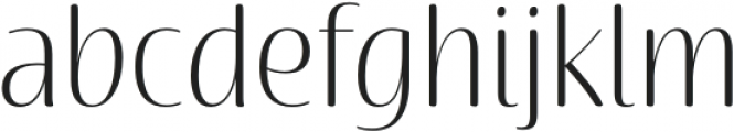 Terfens Contrast Cond Light otf (300) Font LOWERCASE