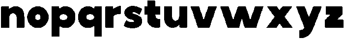 Terra Naro Regular otf (400) Font LOWERCASE