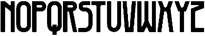 Terrano-Regular otf (400) Font UPPERCASE