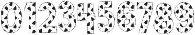 Terrible 4 Regular otf (400) Font OTHER CHARS
