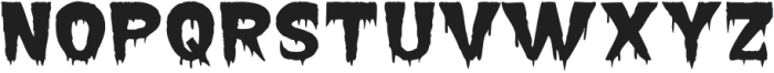 Terrify Display otf (400) Font UPPERCASE