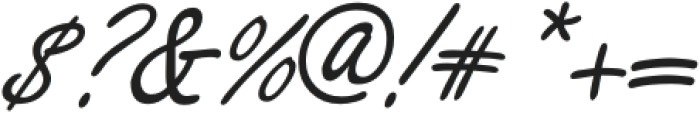 Tervana Italic otf (400) Font OTHER CHARS