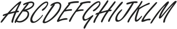 Tervana Italic otf (400) Font UPPERCASE