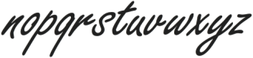 Tervana Italic otf (400) Font LOWERCASE