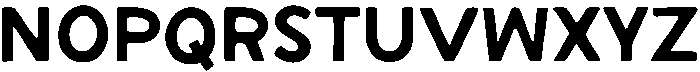 Tessie Sans Regular otf (400) Font LOWERCASE