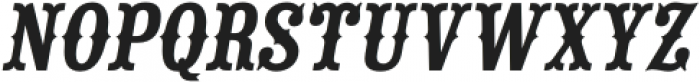 Tex Mex SC Italic otf (400) Font LOWERCASE