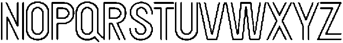 Texar Stencil otf (400) Font UPPERCASE