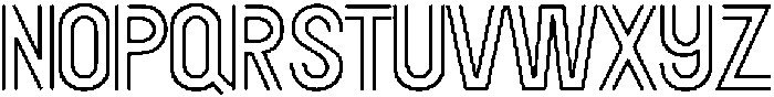 Texar Stencil otf (400) Font LOWERCASE