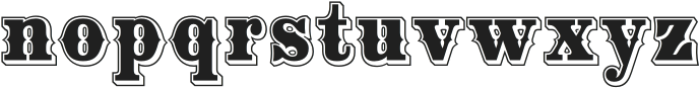 Texas Chili Medium otf (500) Font LOWERCASE