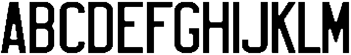 Texas Licese Plate Old Regular ttf (400) Font UPPERCASE